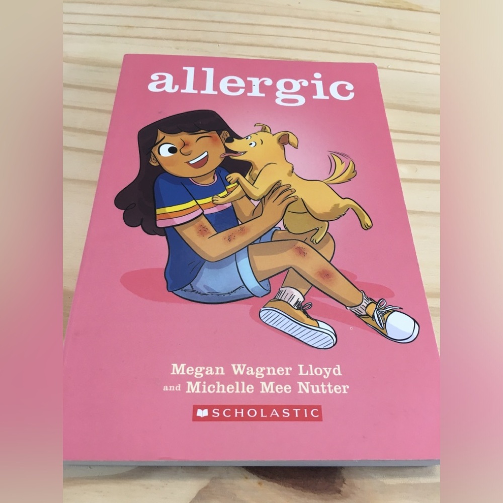 Scholastic Allergic Graphic Novel Megan Wagner Lloyd Michelle Mee Nutter